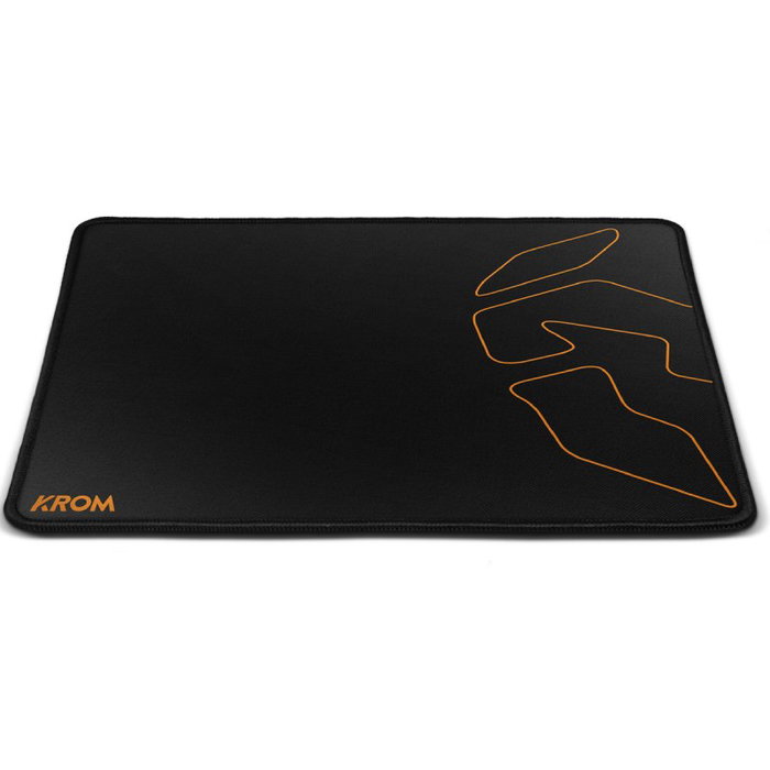 Krom Alfombrilla Gaming Knout Kontrol Negro y Naranja Krom Alfombrilla Gaming Knout Kontrol Negro y Naranja